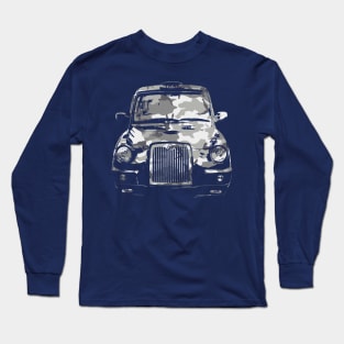 London black cab taxi monoblock urban camo Long Sleeve T-Shirt